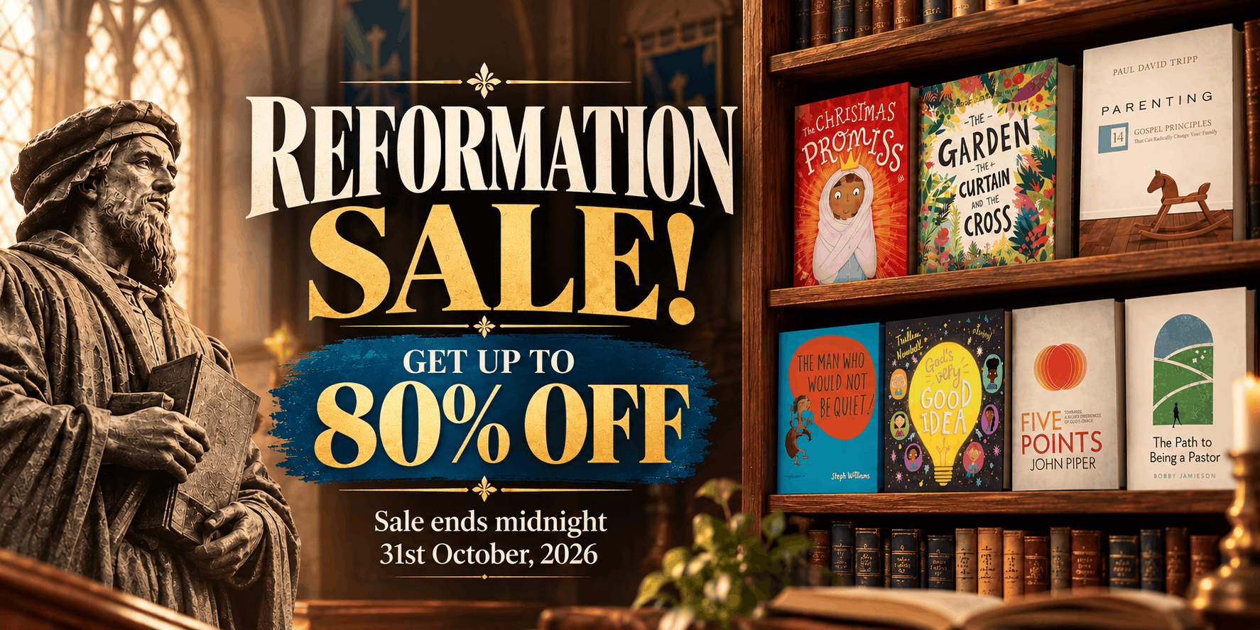 Reformation Book Sale 2026